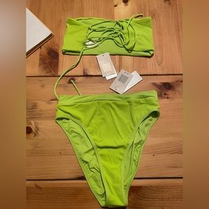 LSpace line green bikini
